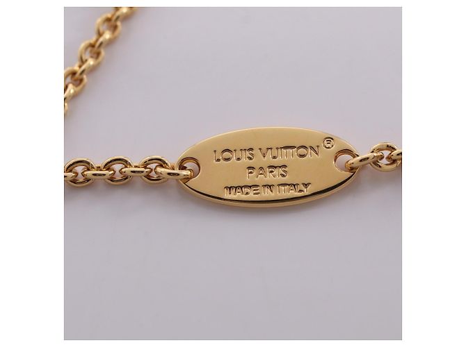 Bracciale Louis Vuitton LV Floragram Bianco D'oro - vista 5