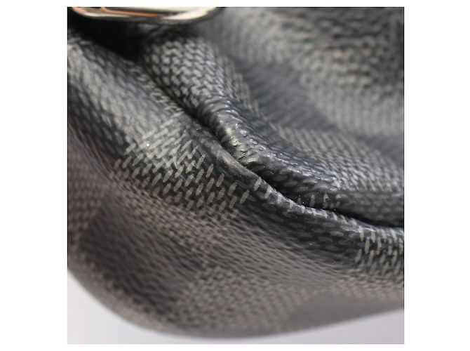 Borsa a tracolla Louis Vuitton Avenue Nero Damier ebene - vista 8