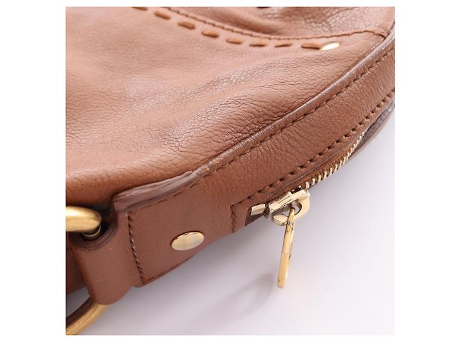 Borsa Yves Saint Laurent Muse Marrone - vista 11