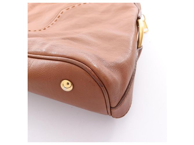 Borsa Yves Saint Laurent Muse Marrone - vista 8
