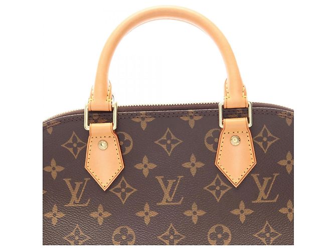 Borsa Louis Vuitton Alma Monogram Marrone Monogramma - vista 8