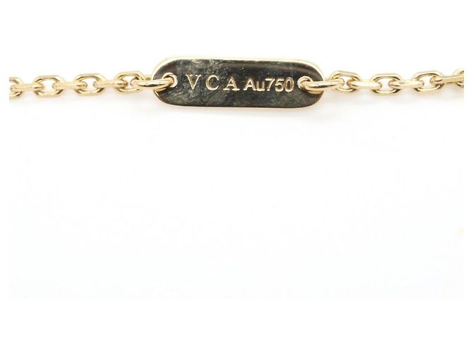 Collana Van Cleef & Arpels Vintage Alhambra Malachite Golden Grün - Ansicht 3