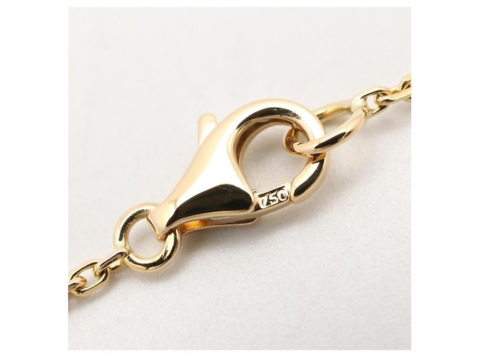 Collana Van Cleef & Arpels Lucky Alhambra Papillon Bianco D'oro - vista 5
