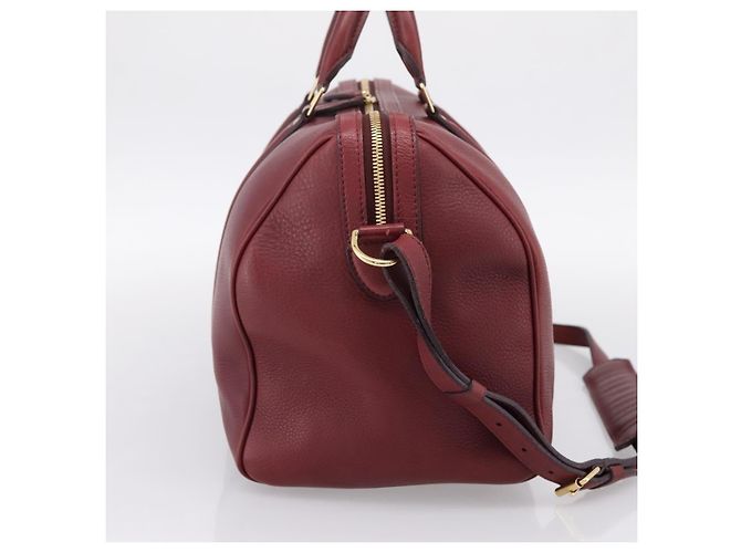 Louis Vuitton Sofia Coppola SC Leather MM Rosso - vista 3