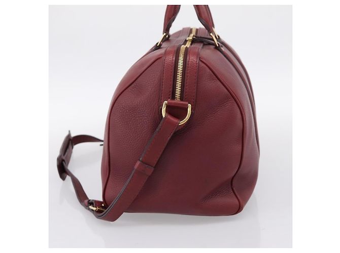Louis Vuitton Sofia Coppola SC Leather MM Rosso - vista 4