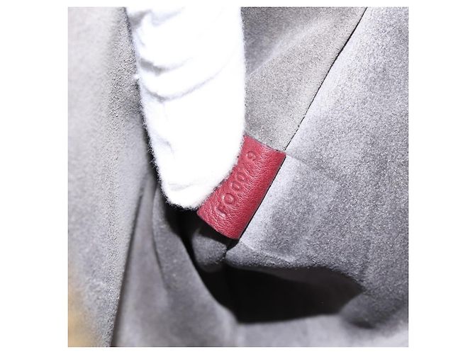 Louis Vuitton Sofia Coppola SC Leather MM Rosso - vista 7