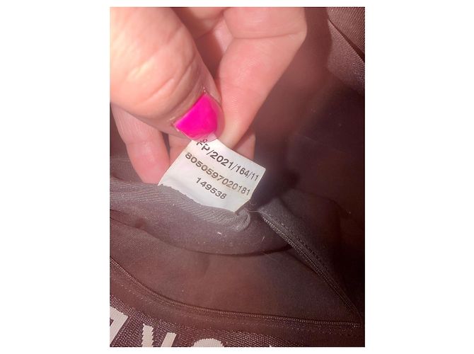 Borsa Tote Furla in Tela Monogram Nero Beige - vista 13