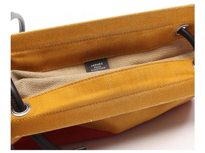 Hermès Hermes Sac Aline MM Shoulder Bag Multicolore Damier ebene - vista 6