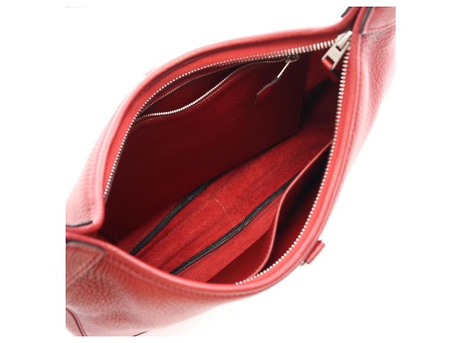 Hermès Borsa a tracolla Hermes Trim 31 Rouge Garance Rosso - vista 3