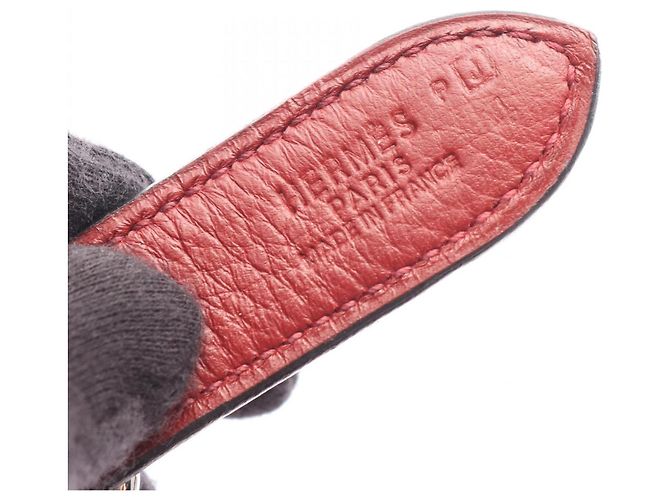 Hermès Borsa a tracolla Hermes Trim 31 Rouge Garance Rosso - vista 4