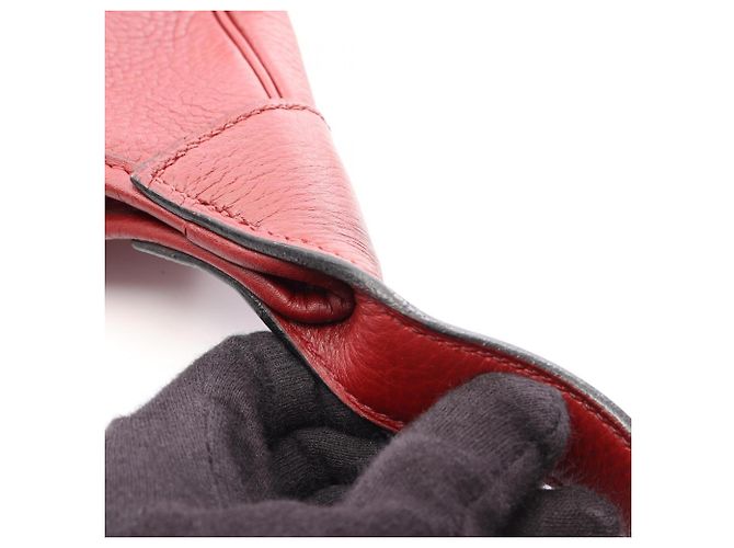 Hermès Borsa a tracolla Hermes Trim 31 Rouge Garance Rosso - vista 7