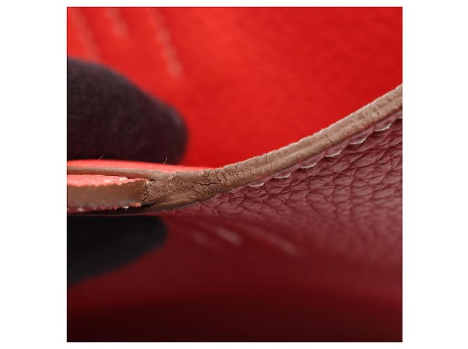 Hermès Borsa Tote Reversibile Hermes Double Sens 45 Rosa Rosso - vista 10