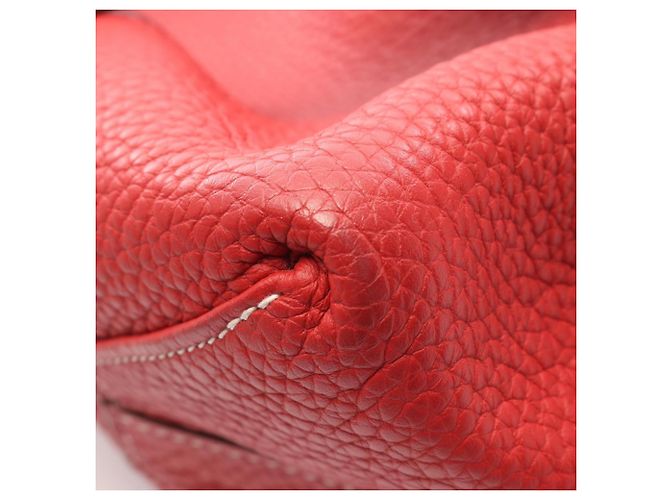 Hermès Borsa Tote Reversibile Hermes Double Sens 45 Rosa Rosso - vista 7
