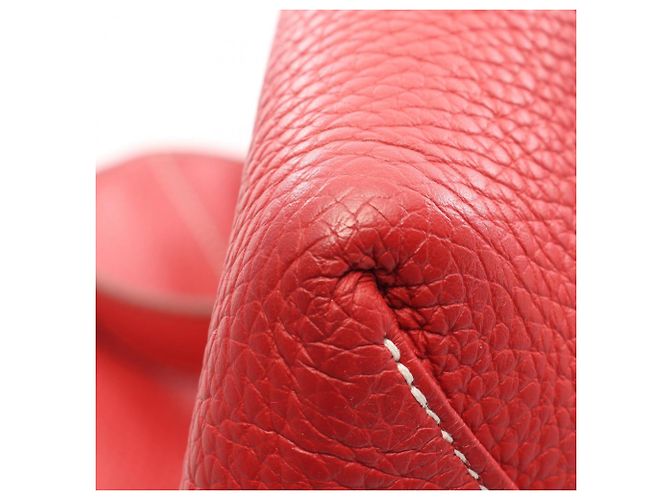 Hermès Borsa Tote Reversibile Hermes Double Sens 45 Rosa Rosso - vista 8