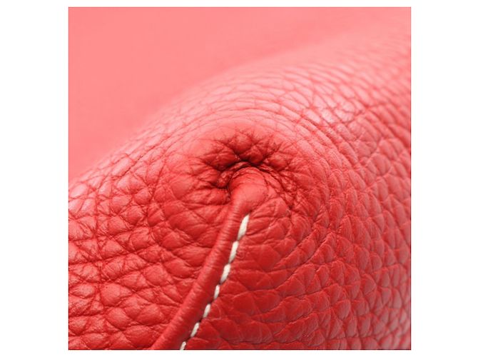 Hermès Borsa Tote Reversibile Hermes Double Sens 45 Rosa Rosso - vista 9