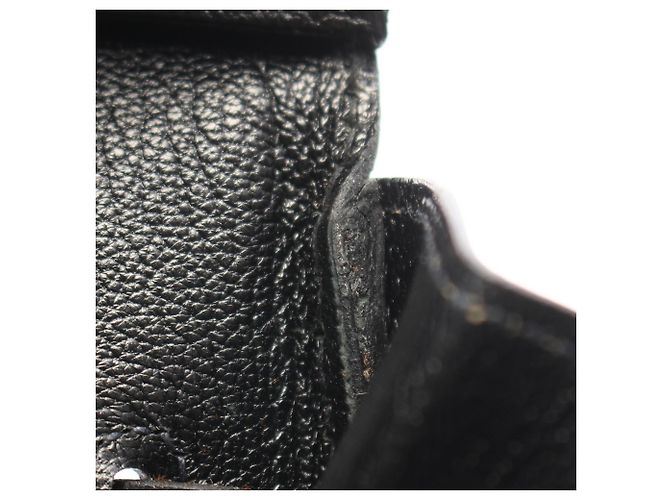 Hermès Borsa Hermes Birkin 35 in pelle Evercalf nera Nero - vista 11