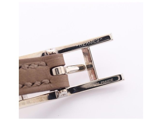 Hermès Bracciale Hermes HERMES Be Api Double Tour Marrone - vista 4