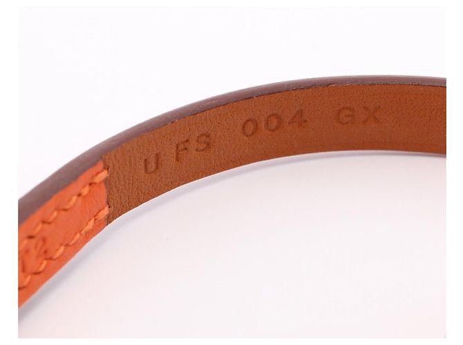 Hermès Hermes HERMES Bracciale Lungo Be Api Marrone Arancione - vista 6