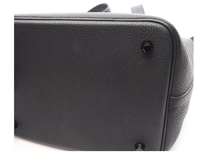 Hermès Hermes Picotin Lock MM Handtasche Schwarz - Ansicht 6
