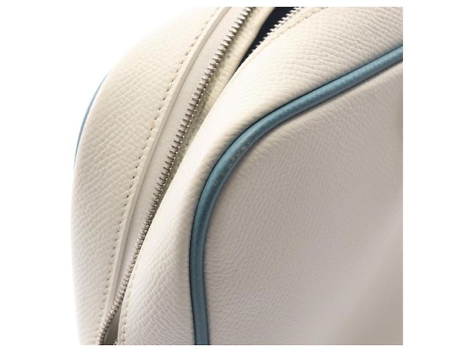 Hermès Borsa Hermes Plume Elan 28 Bianco - vista 12