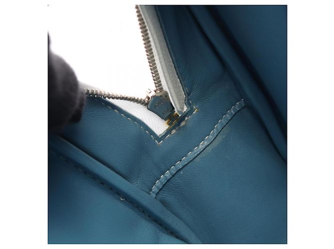 Hermès Borsa Hermes Plume Elan 28 Bianco - vista 14