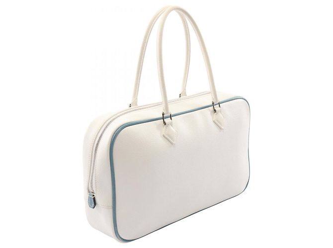 Hermès Borsa Hermes Plume Elan 28 Bianco - vista 2
