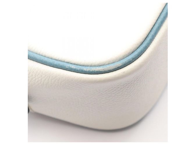 Hermès Borsa Hermes Plume Elan 28 Bianco - vista 8