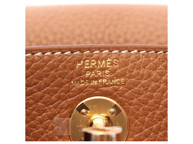 Hermès Hermes Lindy Mini Handtasche Braun - Ansicht 4