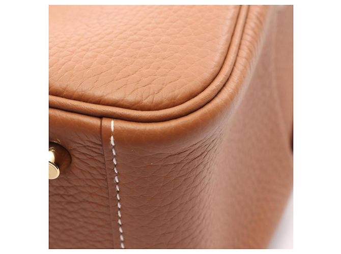 Hermès Hermes Lindy Mini Handtasche Braun - Ansicht 6