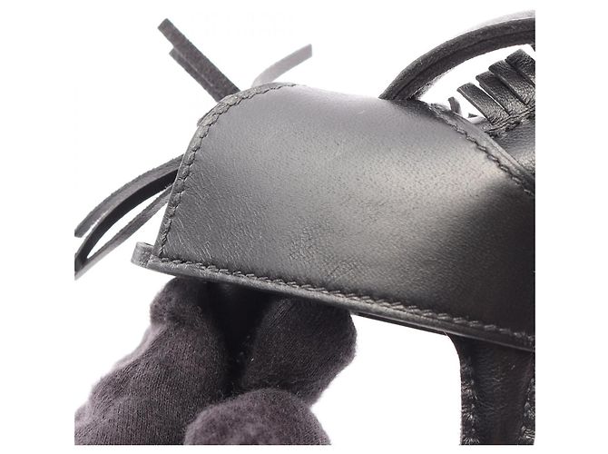 Hermès Hermes Rodeo PM Robeo Lock Keychain Nero - vista 4