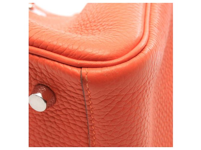 Hermès Borsa a tracolla Hermes Lindy 26 Orange Poppy Arancione - vista 6