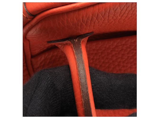 Hermès Borsa a tracolla Hermes Lindy 26 Orange Poppy Arancione - vista 8