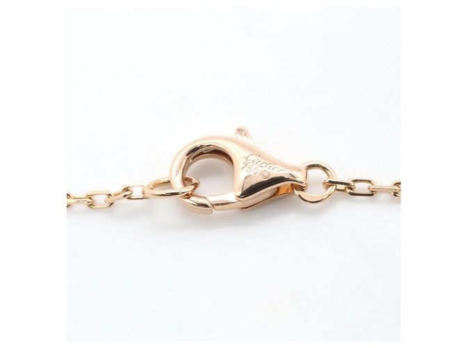 Collana Cartier Double C Diamanti in Oro Rosa 18K D'oro - vista 3