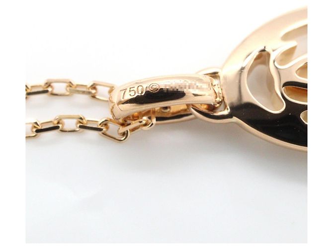 Collana Cartier Double C Diamanti in Oro Rosa 18K D'oro - vista 4