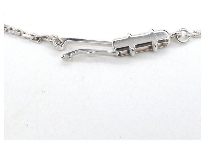Collana Cartier Love Circle Diamanti Argento - vista 5