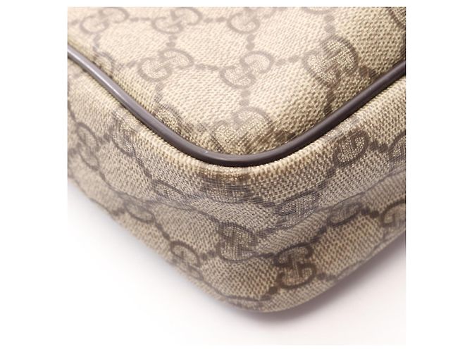 Borsa a tracolla Gucci GG Supreme Beige/Brown Marrone - vista 5
