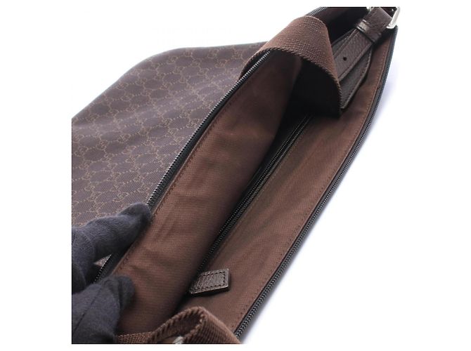 Gucci GG Pattern Brown Handbag - view 9