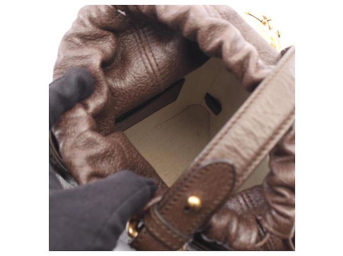Gucci Ophidia GG Supreme Mini Bucket Bag Brown Beige - view 3