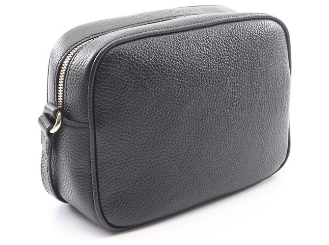 Borsa Gucci Soho Disco in pelle nera Nero - vista 2