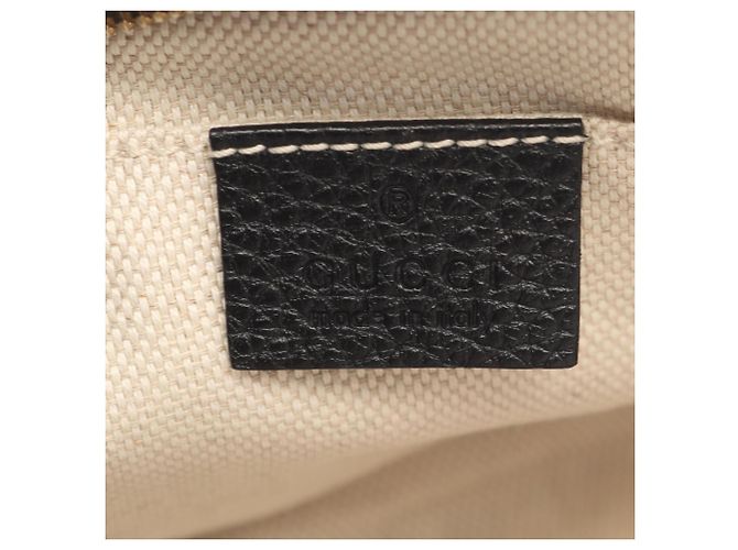 Borsa Gucci Soho Disco in pelle nera Nero - vista 4