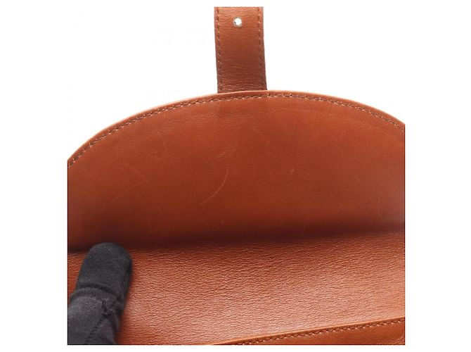 Gucci Bamboo Leder-Rucksack Braun - Ansicht 5