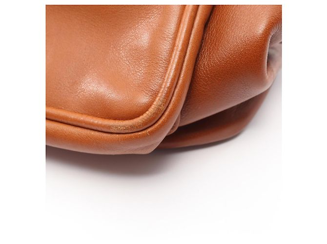 Gucci Bamboo Leder-Rucksack Braun - Ansicht 8