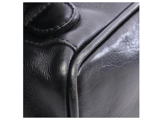 Zaino/Borsa Gucci Bamboo Nero - vista 8