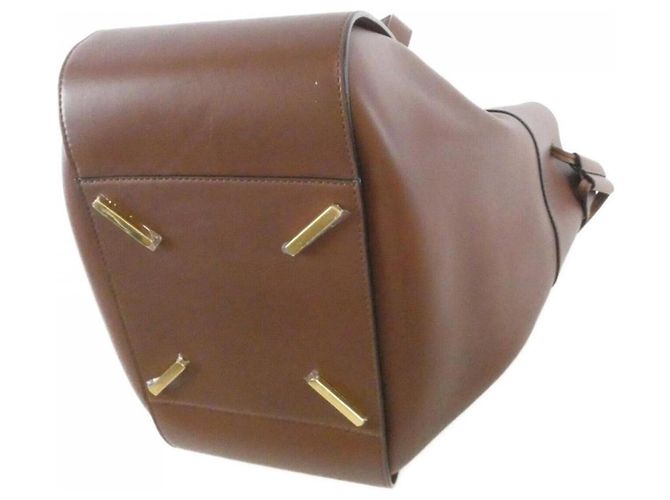 Borsa a tracolla Loewe Hammock Drawstring Medium Marrone - vista 3