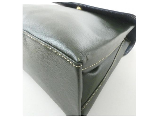 Borsa Loewe blu e verde - vista 3
