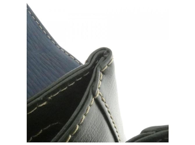 Borsa Loewe blu e verde - vista 8