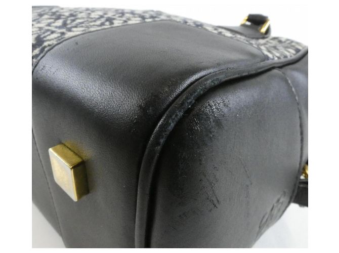 Loewe Amazona 19cm Handtasche Schwarz Marineblau - Ansicht 3