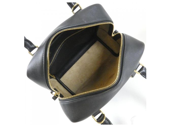 Loewe Amazona 19cm Handtasche Schwarz Marineblau - Ansicht 8