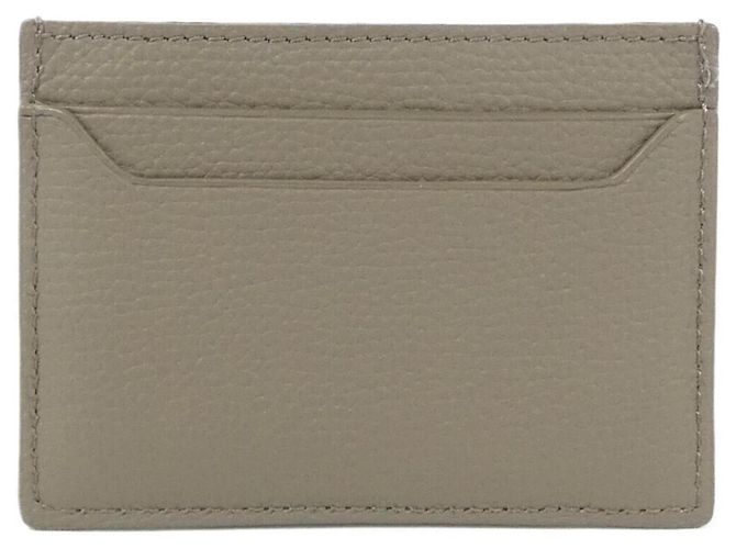 Tarjetero de piel marrón Loewe Castaño - vista 2