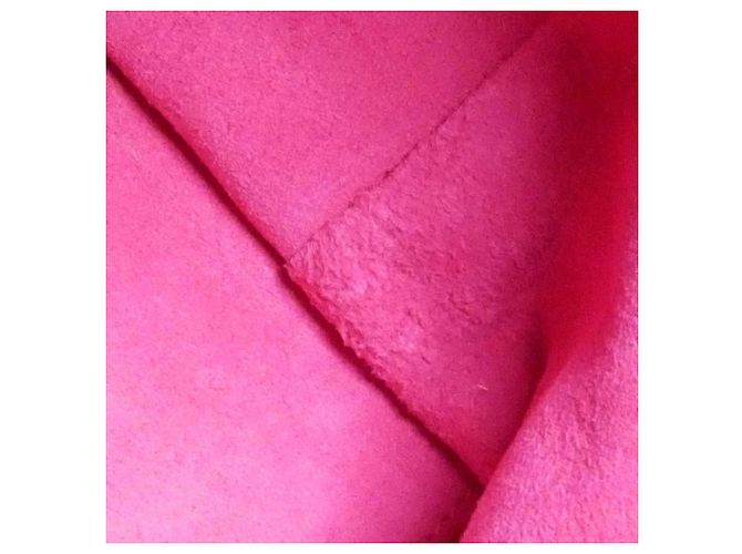 Borsa Loewe Amazona in nero e rosa - vista 9